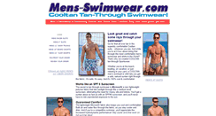 Desktop Screenshot of mens-swimwear.com